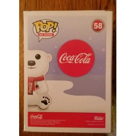FUNKO POP! COCA-COLA POLAR BEAR #58~ AD ICONS SERIES~ MINT