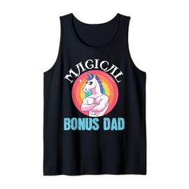 Magical Bonus Dad Daddy Father's Day Garment Fathers Day Tank Top
