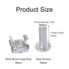 Set of 55 Cage Nuts, Mounting Screws, Cage Nuts and
