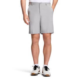 IZOD Mens 9.5" Swingflex Stretch Straight Fit Golf Shorts, Cinderblock, 32 US