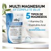 Oby Magnesio Complex, 5 Magnesios, Citrato De Magnesio, Espirulina Azul
