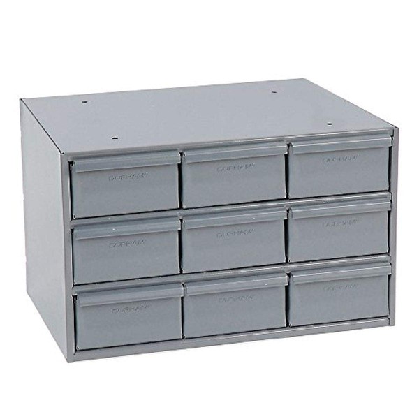 Durham 004-95 Gray Cold Rolled Steel Vertical Storage Cabinet, 17-1/4"