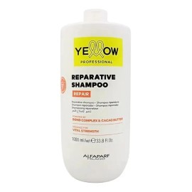 Shampoo Alfaparf Yellow Reparación Cacao 1000 Ml