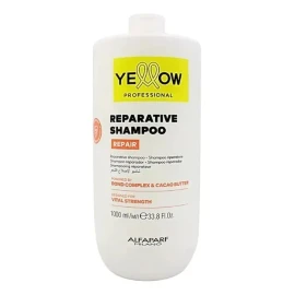 Shampoo Alfaparf Yellow Reparación Cacao 1000 Ml