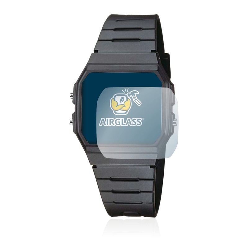 Brotect Protective Glass for Casio Collection Unisex F-91W