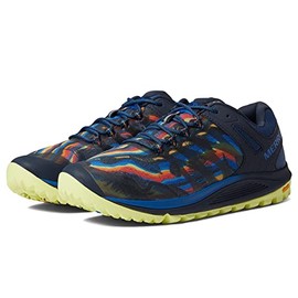 Merrell Nova 2 Shoes for Men Offers Air Cushion in Heel, Lightweight Eva, and Breathable Shoes Rainbow Molten/Rainbow 9.5 M