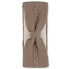 Sterntaler Unisex Children's Headband Baby Headband Knitted Bow Brown 53,