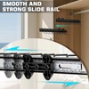 Sliding Tie Racks, 18 Tie Hanger Pull Out Belt Rack