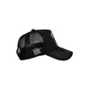 King Kerosin Men's Trucker Cap Curved Fixed Peak Embroidery Rock