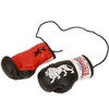 Lonsdale Adult (Unisex) Mini Boxing Gloves Promotional Items, Black, S