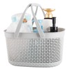 rejomiik Portable Shower Caddy Basket, Plastic Organizer Storage Tote with