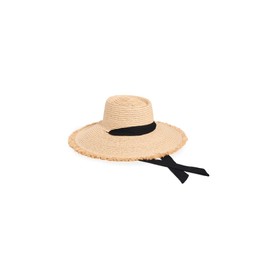 Lack Of Color Women's Raffia Fray Paloma Sun Hat, Natural, Tan, S