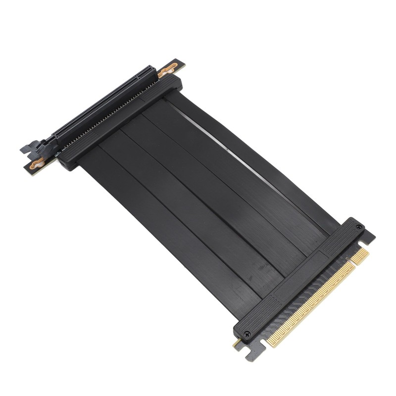 PCIE 4.0 X16 Extender 90 Degree 26GB/s 5.9 Inch Shielded