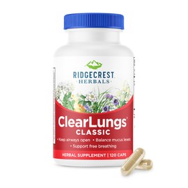 Clear Lungs Classic - Red Label - 120 Capsules