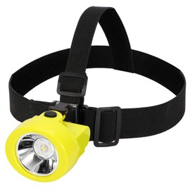 Rechargeable LED Mining Headlamp, Explosion-Proof Waterproof Miner Cap Lamp, Hard Hat Safety Headlight for Coon Hunting, Night Running, Fishing, Camping, Outdoor Work Lighting