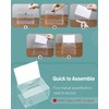 Uniclife Secure Suggestion Box Slot Cash Box Steel