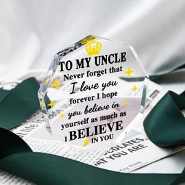 Uncle Gifts For Uncle Birthday Best Uncle Gifts Ever From Nephew Niece Uncle Gift Inspirational Decoration For Men Acrylic Keepsake Desk Decor