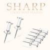 DEEINN Push Pins Tacks, Clear Plastic Head, Steel Point, Push