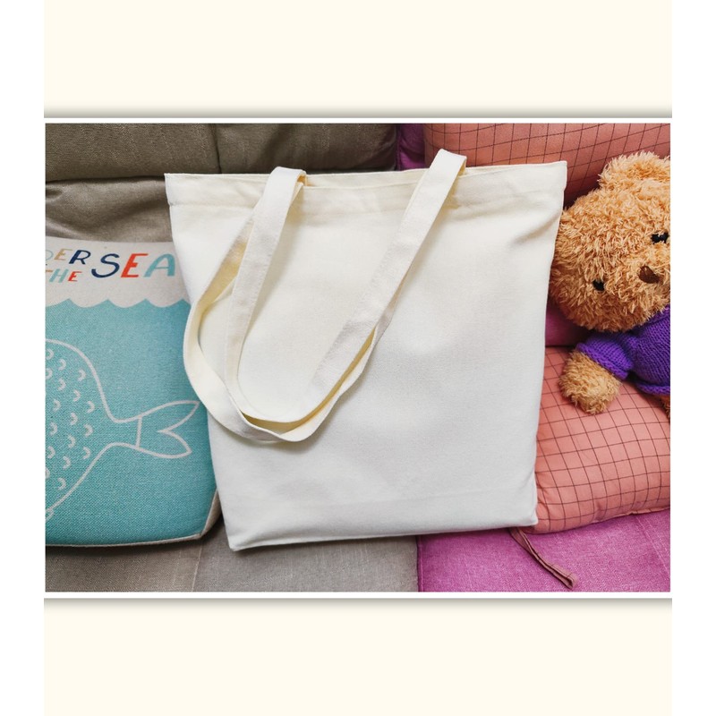 PN.HCNMTFB - Bolsa de lona con 1 bolsillo interior, cierre,