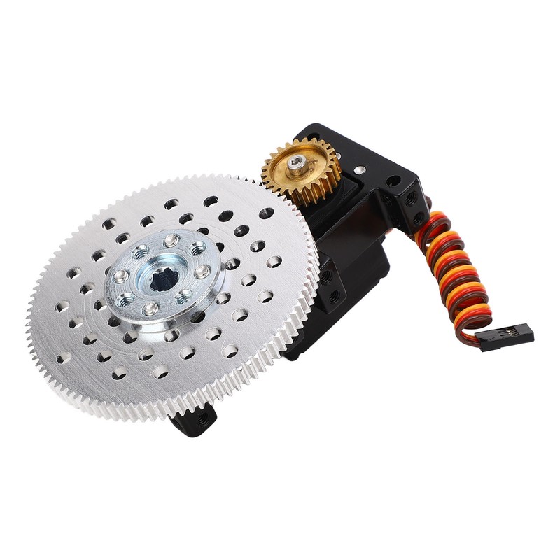 4:1 Ratio Servo Motor Gear Box High Torsion Aluminum Frame