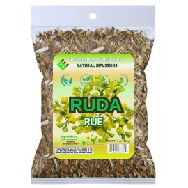 B-Experts Store Ruda Seca Té (Rue Dried Herbs Tea) 4oz (113g) - Ruta Graveolens - 100% Natural,