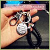 SUNSK Stainless Steel Bee Keychain/Sunflower Keychain/Rainbow Key Ring Keychain for