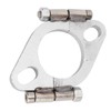 2inch Flat Oval Split Repair Exhaust Flange Replacement Accessory