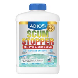 Adios! Spa Scum Stopper – Get Rid of Scum, Odors and Foam for Hot Tubs and Spas - 16 oz (Pint)