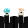 Glow in The Dark Mushroom Family Hinge Heads - Door