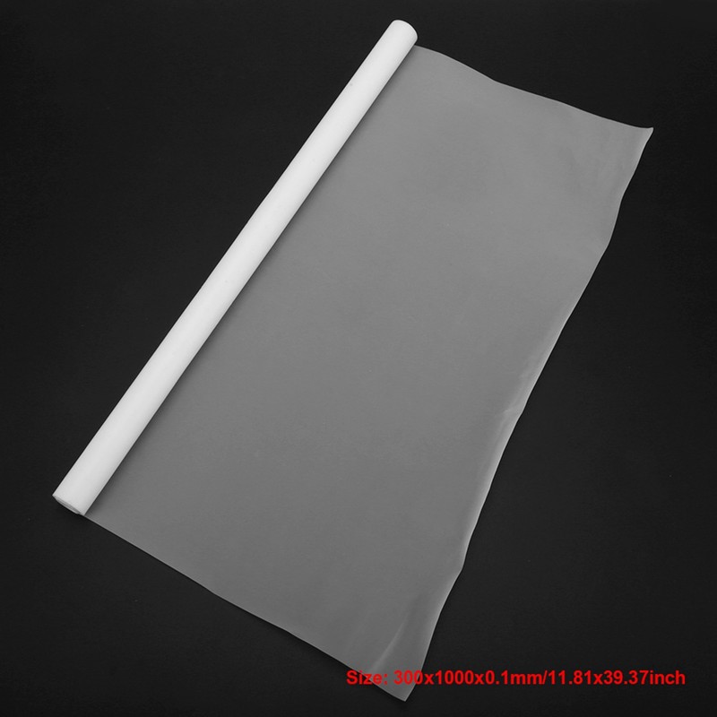 300mmx1000mm Thickness 0.1mm PTFE Film Sheet Plate
