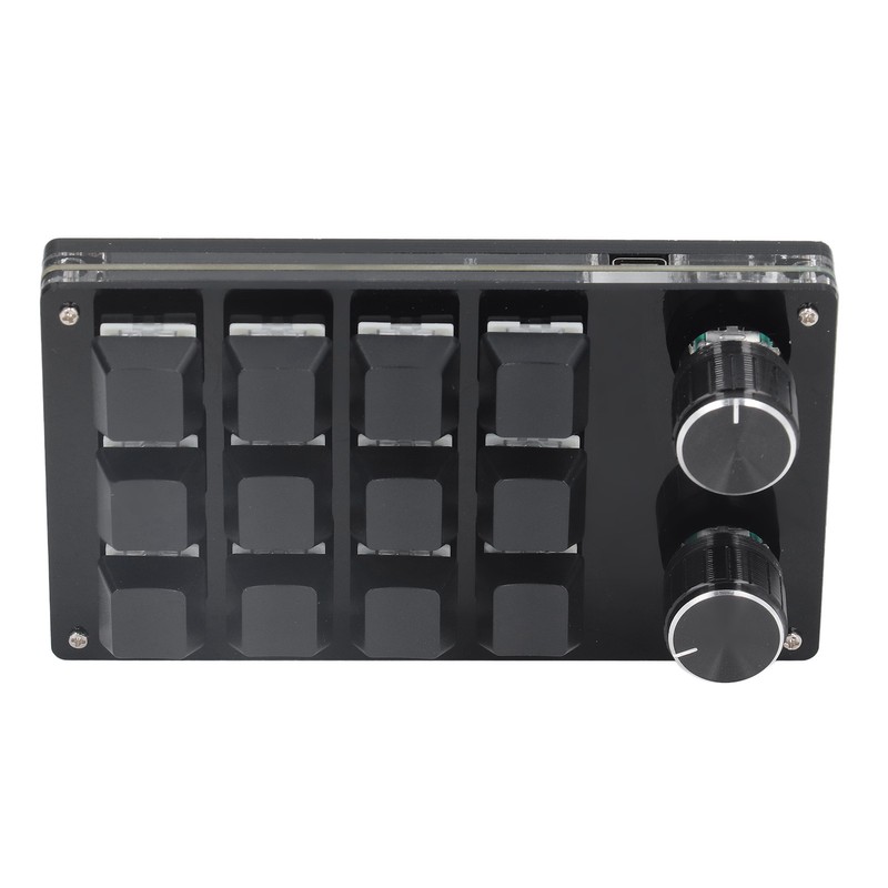 Mechanical Gaming Keypad 12 Keys 2 Knobs Small OSU Gaming