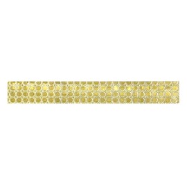 Wrapables Colorful Patterns Washi Masking Tape, Reflective Gold Bubbles