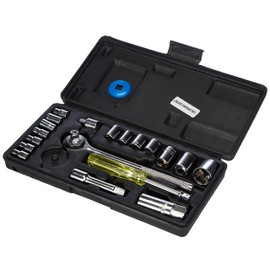 Mannesmann 1/4 Plus 3/8-inch Socket Set (20 Pieces)