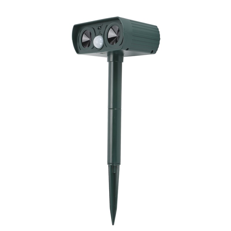 Ultrasonic Solar Animal Repeller Professional High Sensitivity Infrared Long Range