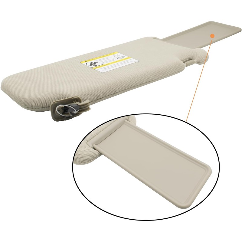 NHILES Left Driver Sun Visor Compatible with Mazda CX-9 2010-2015