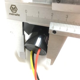 Taidacent 3 Wires 4 Wires 5A 10A 15A 30A Electrical Slip Ring Collector Ring Rotary Electrical Contact Joint Rotary Connector Commutator (3 Wires 10A Diameter 22mm)