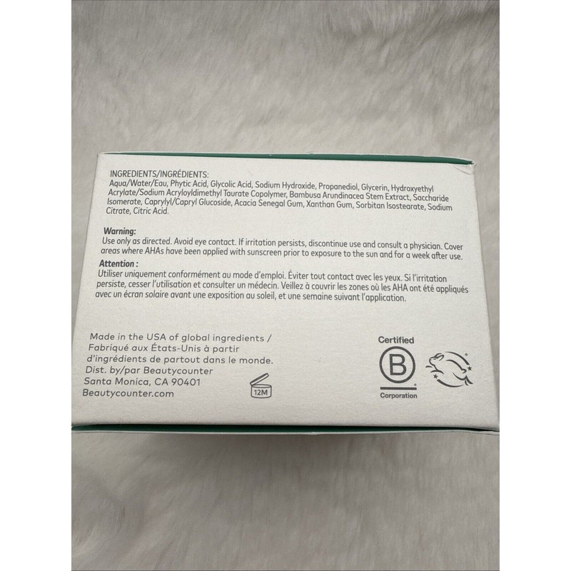 Beautycounter Reflect Effect AHA Smoothing Facial Mask - 2.5 fl.oz