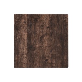 Brown Rustic Wood Blank Wall Plate 2 Gang No Device Switch Plate Vintage Farmhouse Decorative Double Blank Outlet Covers, 4.5 x 4.5 Inch