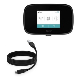 BoxWave Cable Compatible with Inseego MiFi 8000 - DirectSync - USB 3.0 A to USB 3.1 Type C, USB C Charge and Sync Cable - 6ft - Black