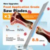950W Brushless Motor Electric Meat and Bone Saw, 2600mAh Handheld