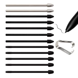 Durable Titanium Alloy Pen Tips for Remarkable 1/2 Marker Plus Stylus Soft Tips/Nibs Kit, with 4096 Pressure Sensitivity and Tilt Support (2 Metal Tips + 5 Ordinary Tips + 5 Soft Tips)