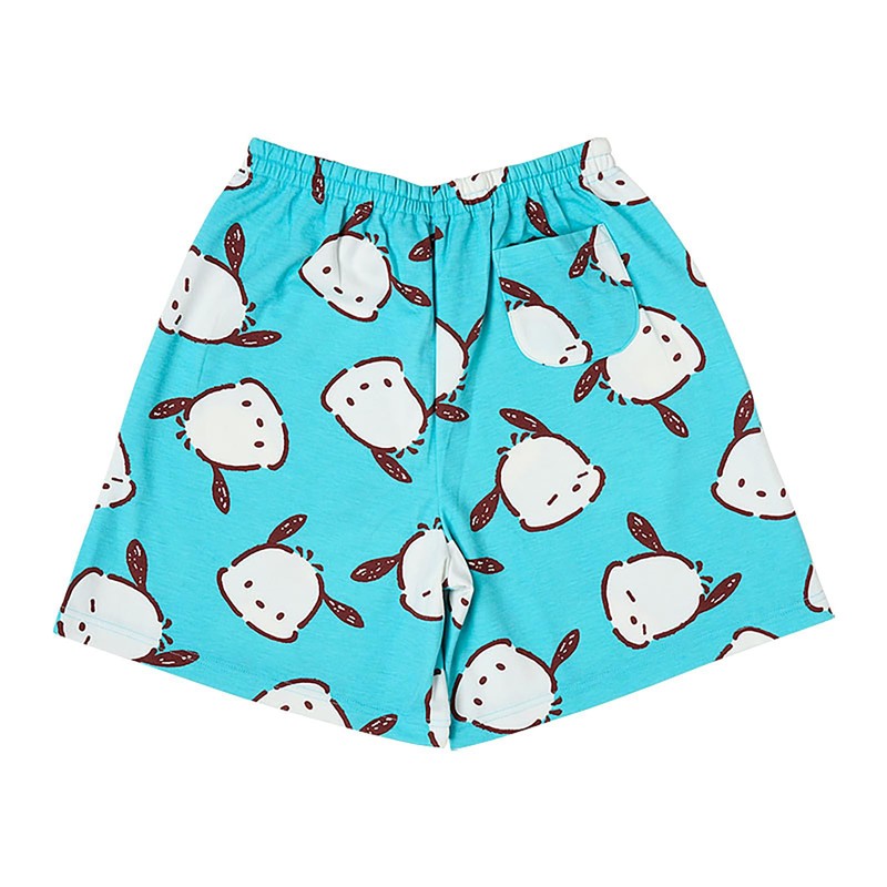 Sanrio 608050 Pochacco Half Pants, 65% Polyester, 35% Cotton
