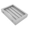 Pin Display Case Transparent Glass Dustproof Pin Collection Display Box