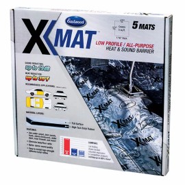 Eastwood X-Mat 5 Piece 12x12 inch Noise And Heat Deading Resistant Reducer Foam