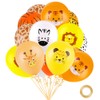 Ainiv 15PCS Balloons, Cartoon Animal 12inch Strong Thicken Party Balloons