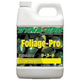 Dyna-Gro FOL-100 Foliage-Pro Liquid 9-3-6, 1-Gallon Plant Food, 1 Gallon