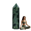 Malachite Crystal Column | Natural Crystals Decoration | Tabletop Ornament