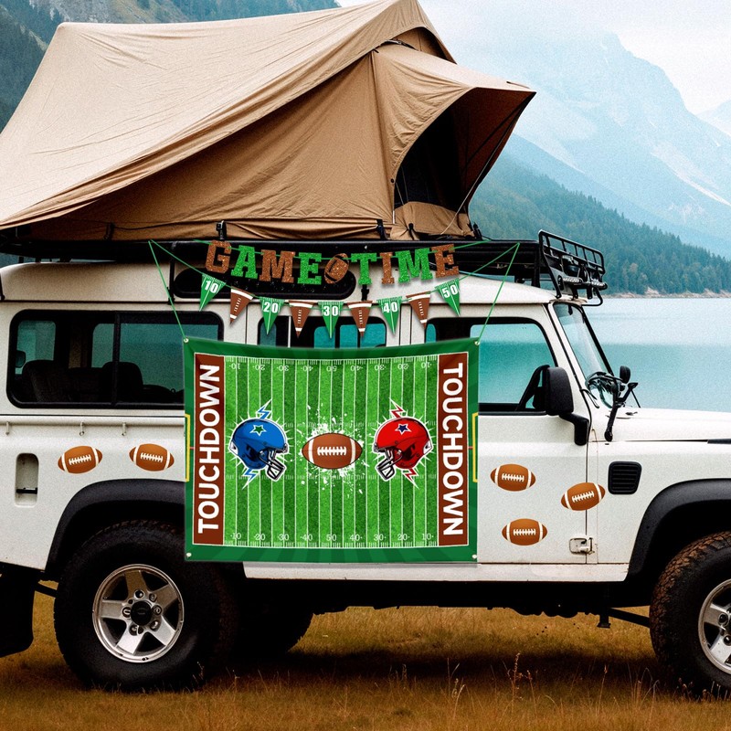 11Pcs Football Trunk or Treat Car Decorations