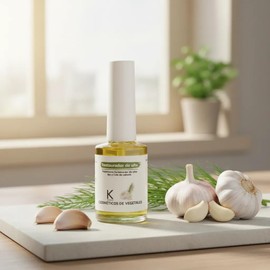 Restaurador de Uñas Natural con Ajo y Cola de Caballo, Fortalecedor y Reparador 15 gr