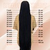 36 Inch Distressed Butterfly Locs Crochet Hair, 8 Packs Pre